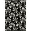Dywan CIRCLE czarny 160 x 230 cm wys. runa 9 mm MULTI-DECOR
