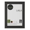 Ramka na zdjęcia LAILA 21 x 29.7 cm czarna MDF INSPIRE