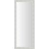 Lustro ELSE zimowa biel 45 x 126 cm w drewnianej ramie