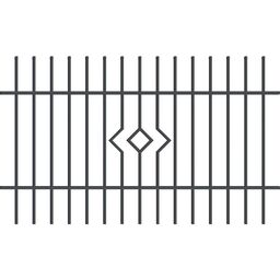 Przęsło ogrodzeniowe Lila 2x1.2 m Polargos