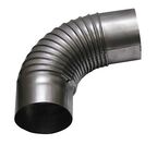 Kolano wentylacyjne CZARNE 100MM 90˚ ART MET