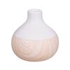 Wazon ceramiczny wys. 10 cm biało-beżowy