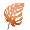 Dekoracja ogrodowa MONSTERA 20 x 22 x 98 cm stal FOREST STYLE