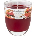 Świeca zapachowa w szkle AROMATIC pieczone jabłko BOLSIUS