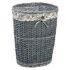 Kosz na bieliznę OVAL 46L MAŁY SEPIO