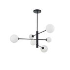 Lampa wisząca Dorado czarna 6 x G9 Light Prestige