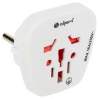 Adapter podróżny Europa z wtykiem E PF01 DPM SOLID