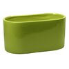 Osłonka ceramiczna 25 x 13 cm zielona CAPRI MINI J02 EKO-CERAMIKA