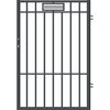 Furtka ogrodzeniowa ARGOS 2 90 cm uniwersalna POLARGOS