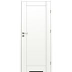 Drzwi wewnętrzne łazienkowe z podcięciem wentylacyjnym Pero Białe 90 prawe Artens