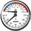Termomanometr poziomy 0 - 6 BAR FERRO