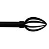 Karnisz teleskopowy Diam 160-300 cm czarny mat 16/19 mm Inspire