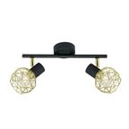 Listwa reflektorowa ACROBAT czarno-złota E14 CANDELLUX