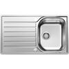 Zlewozmywak stalowy LANTOS 45 S-IF SALTO BLANCO