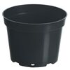 Doniczka plastikowa 21 cm czarna 4,0 L