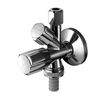 Zawór kątowy KO mbINOWANY 1/2" -3/8 -3/4" COMFORT SCHELL