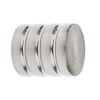 Końcówka do karnisza LUC CYLINDEREK srebrna 16 mm 2 szt.
