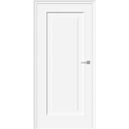 Drzwi wewnętrzne pełne Zara Białe 80 Lewe Classen